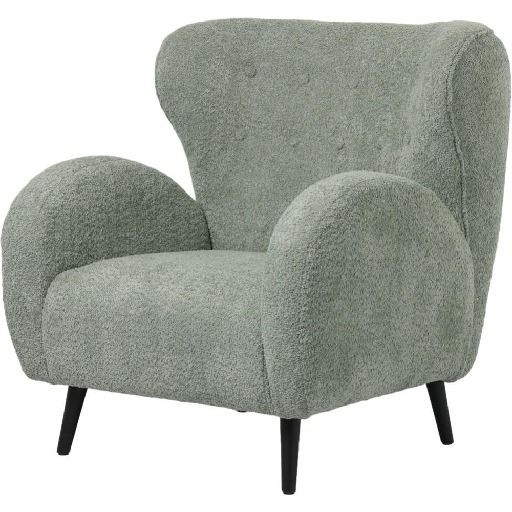 Lay 59908 Poltrona Boucle' Tiffany 83*87*89Cm - Boucle Blu - Poltrone | Mikasa