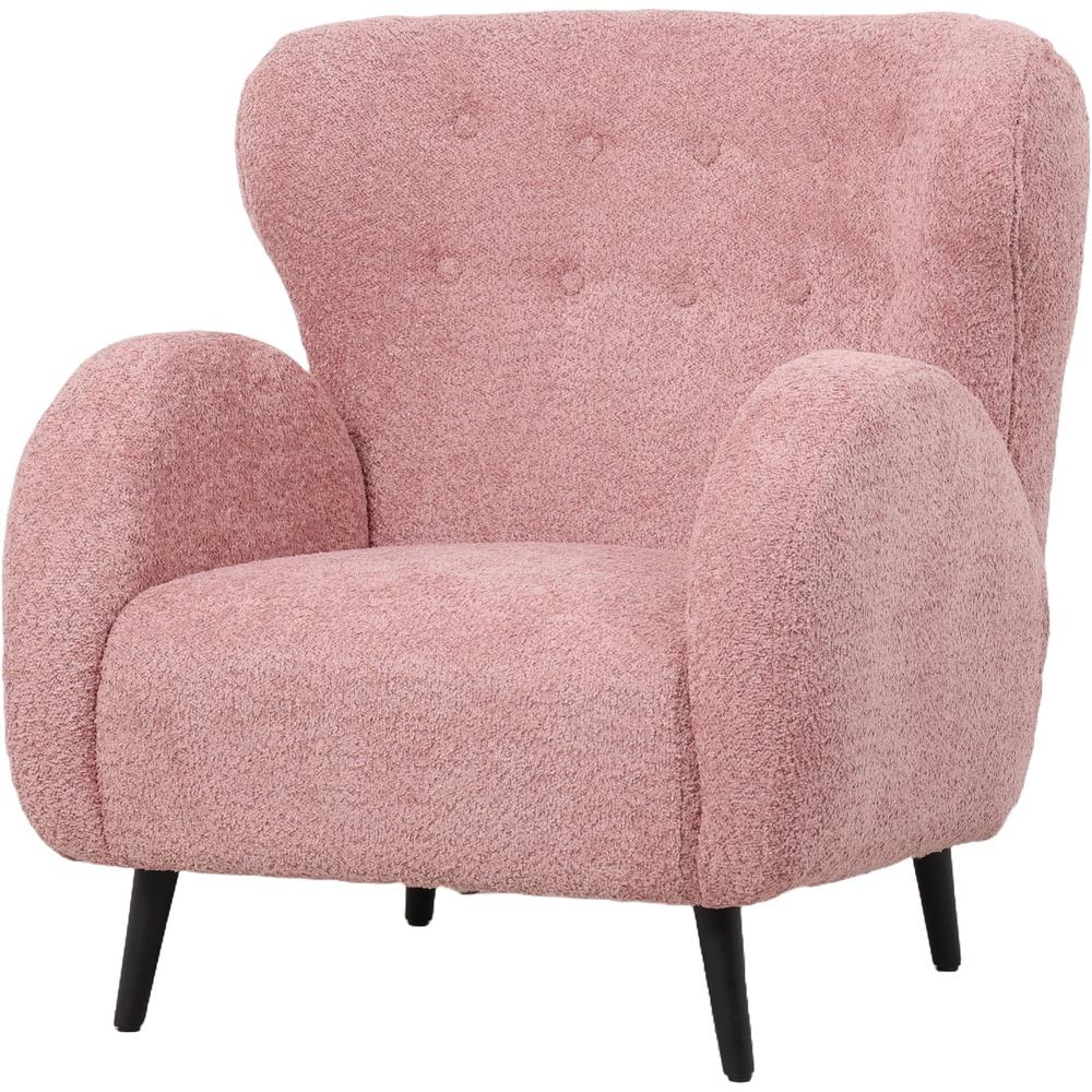 Lay 59909 Poltrona Boucle' Rosa 83*87*89Cm - Boucle Rosa - Poltrone | Mikasa