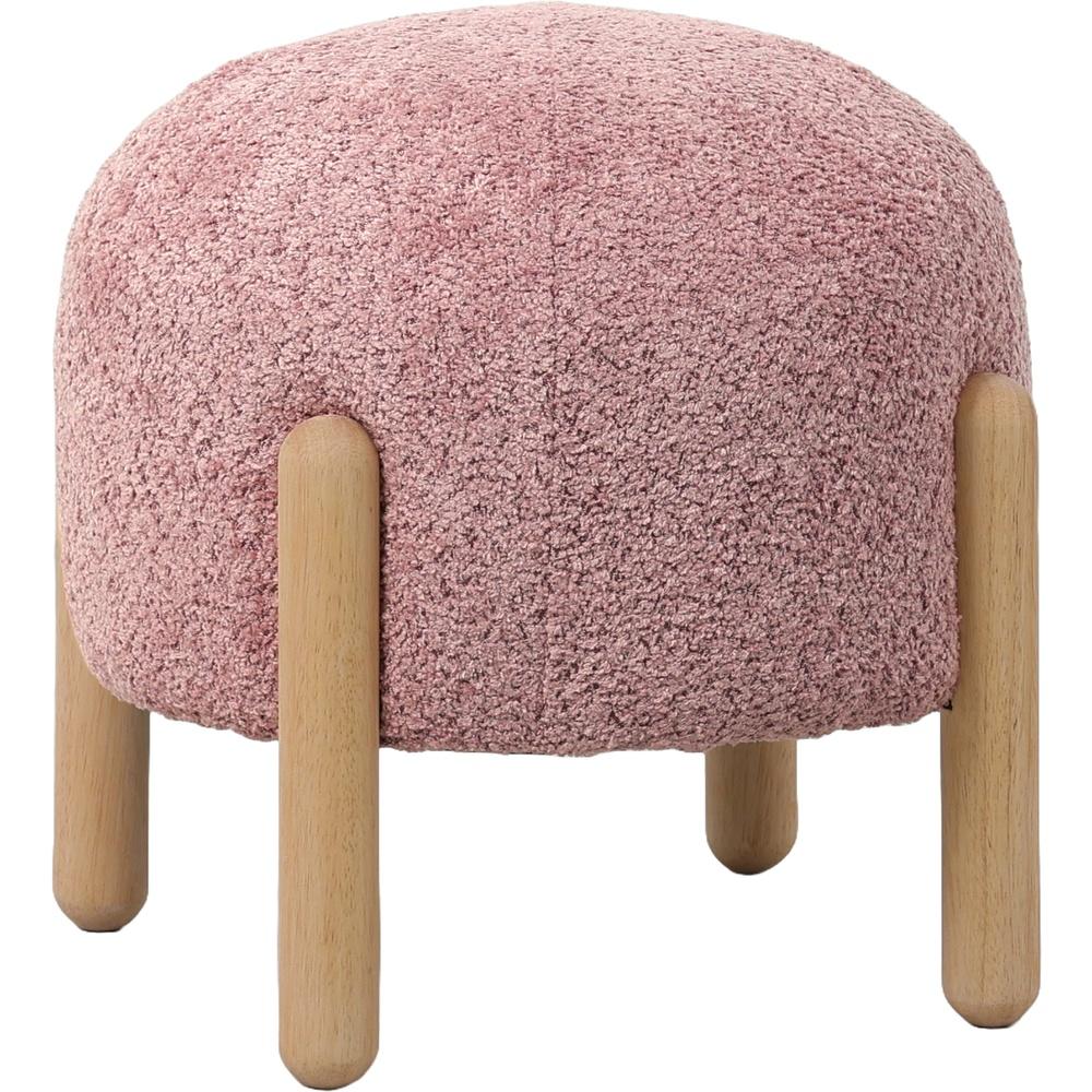 Lay 59914 Pouf Boucle' Rosa 41*41*36Cm - Boucle Rosa - Pouf | Mikasa