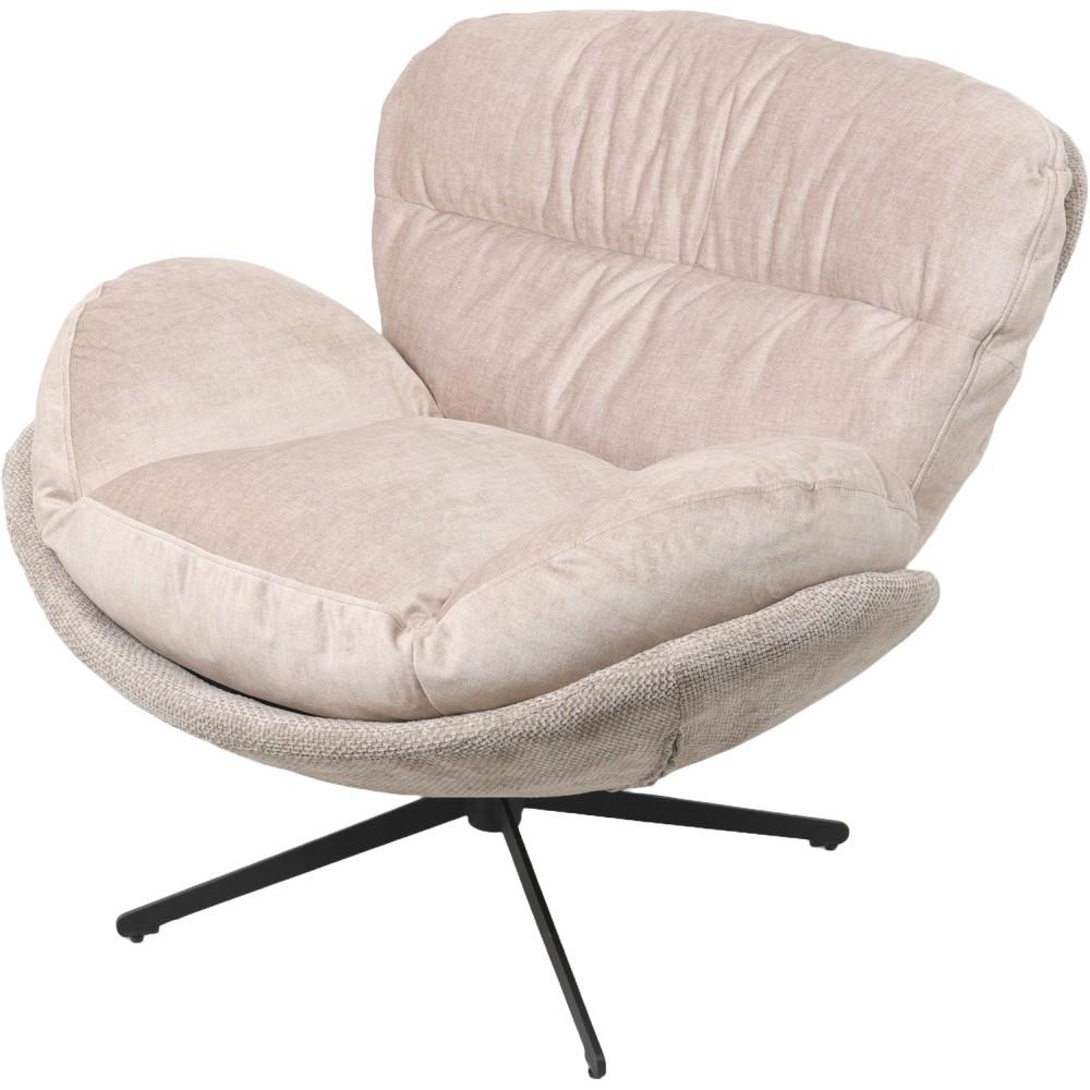 Lay 61080 Poltrona Design Relax Beige 97*101*80Cm