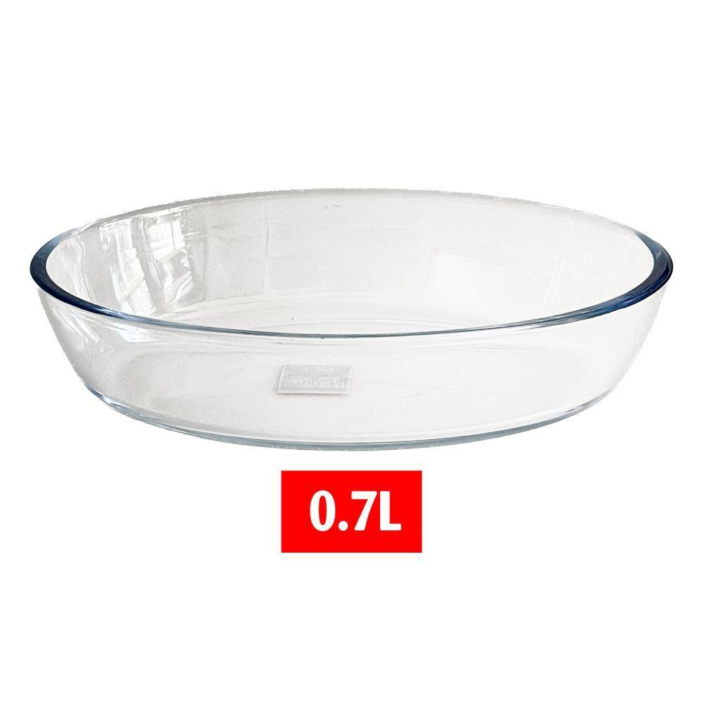 Leh 60027 Pirofila Ovale In Vetro Essence 700Ml 20,7*13,7*4,7Cm - Vetro Trasparente - Pirofile | Mikasa