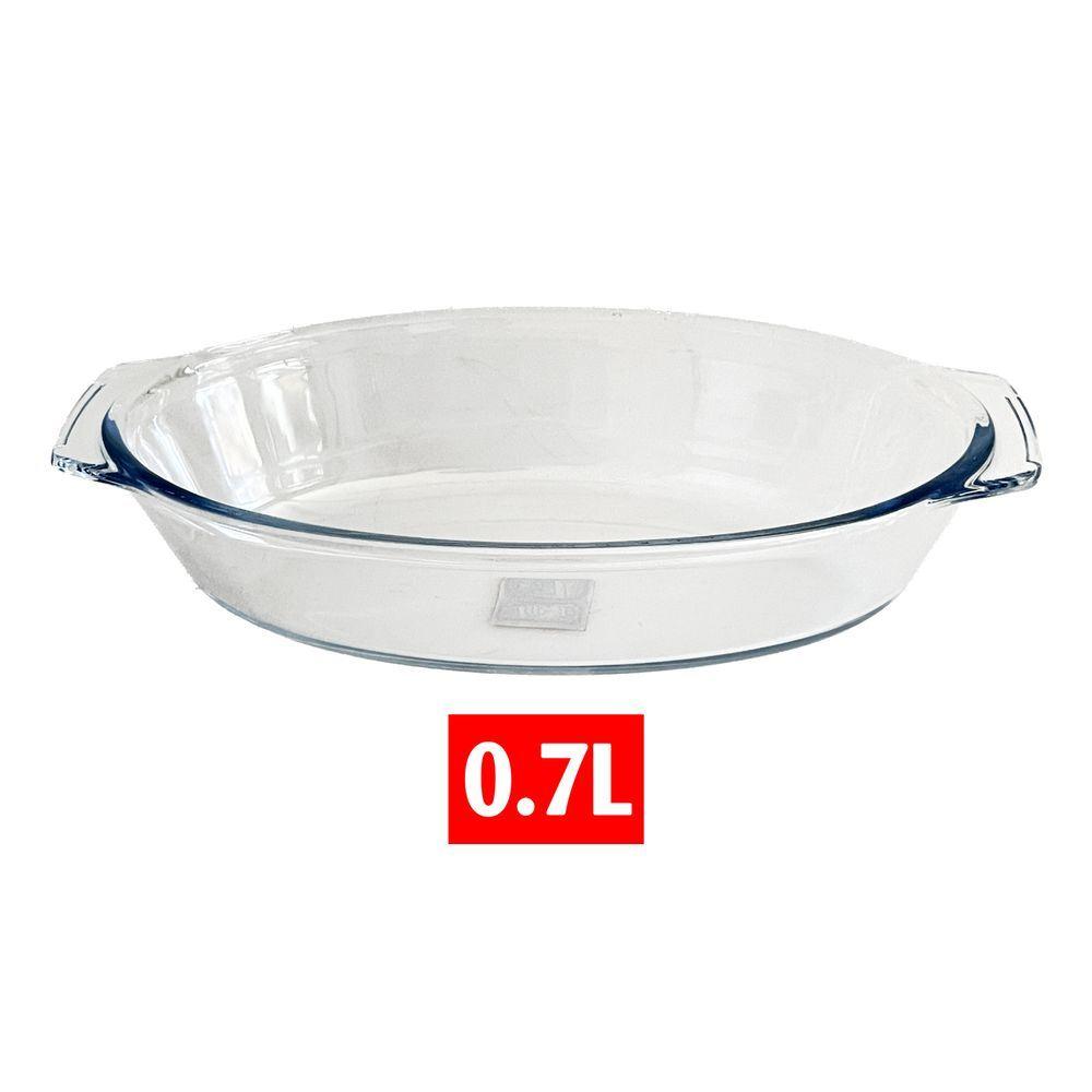 Leh 60034 Pirofila Ovale Vetro Con Manici Essence 700Ml 23,6*12,9*5,3Cm - Vetro Trasparente - Pirofile | Mikasa