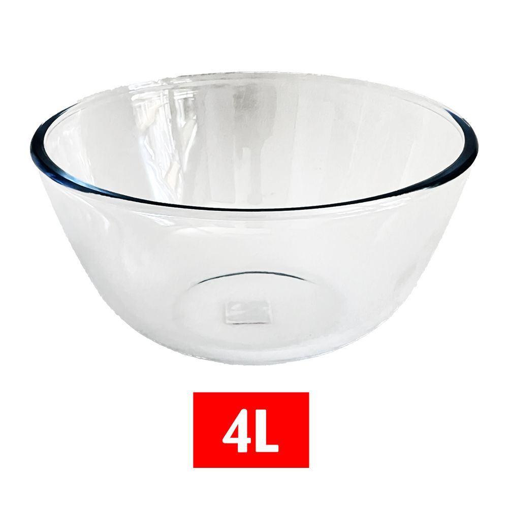 Leh 60038 Insalatiera In Vetro 4L 27*27*12,6Cm - Vetro Trasparente - Pirofile | Mikasa