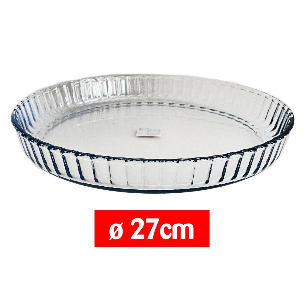 Leh 60039 Teglia Per Torte In Vetro 27,7*27,7*3,5Cm - Vetro Trasparente - Pirofile | Mikasa