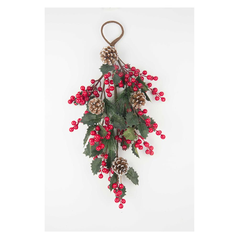 Lei 39901 Dietro Porta Bacche Natale 12/24  55*30Cm