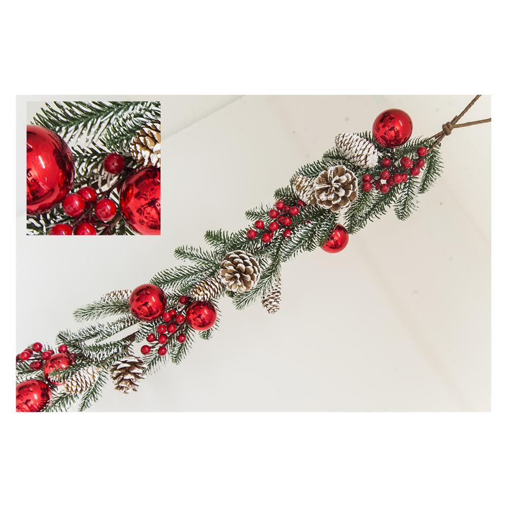 Lei 57680 Catena Sfere Natale 180Cm - Catene | Mikasa