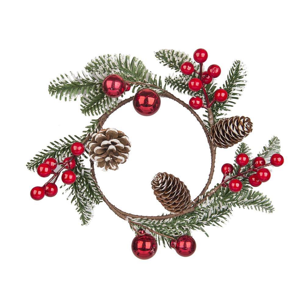 Lei 57684 Ghirlanda Sfere Natale 24Cm - Ghirlande | Mikasa