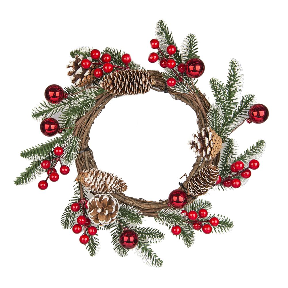 Lei 57939 Ghirlanda Sfere Natale D.34Cm - Ghirlande | Mikasa