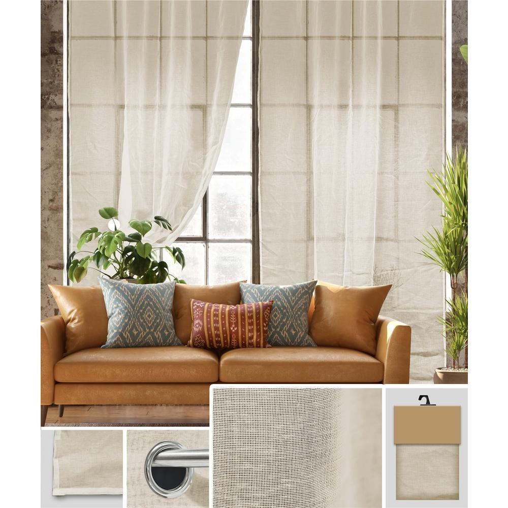 Len 60734 Tenda Priscilla Beige 140*280Cm