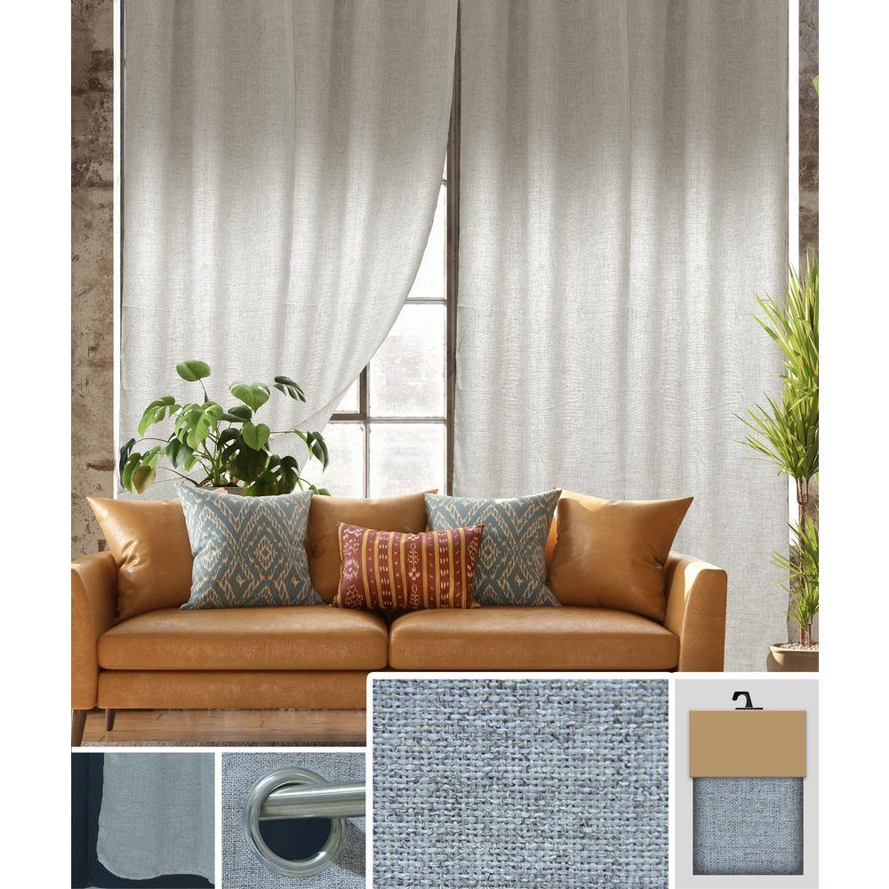 LEN 62167 Tenda Liliana Beige 140*280Cm