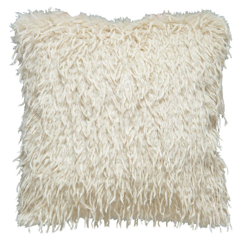 LEN 62173 Cuscino Furry Beige 45*45Cm