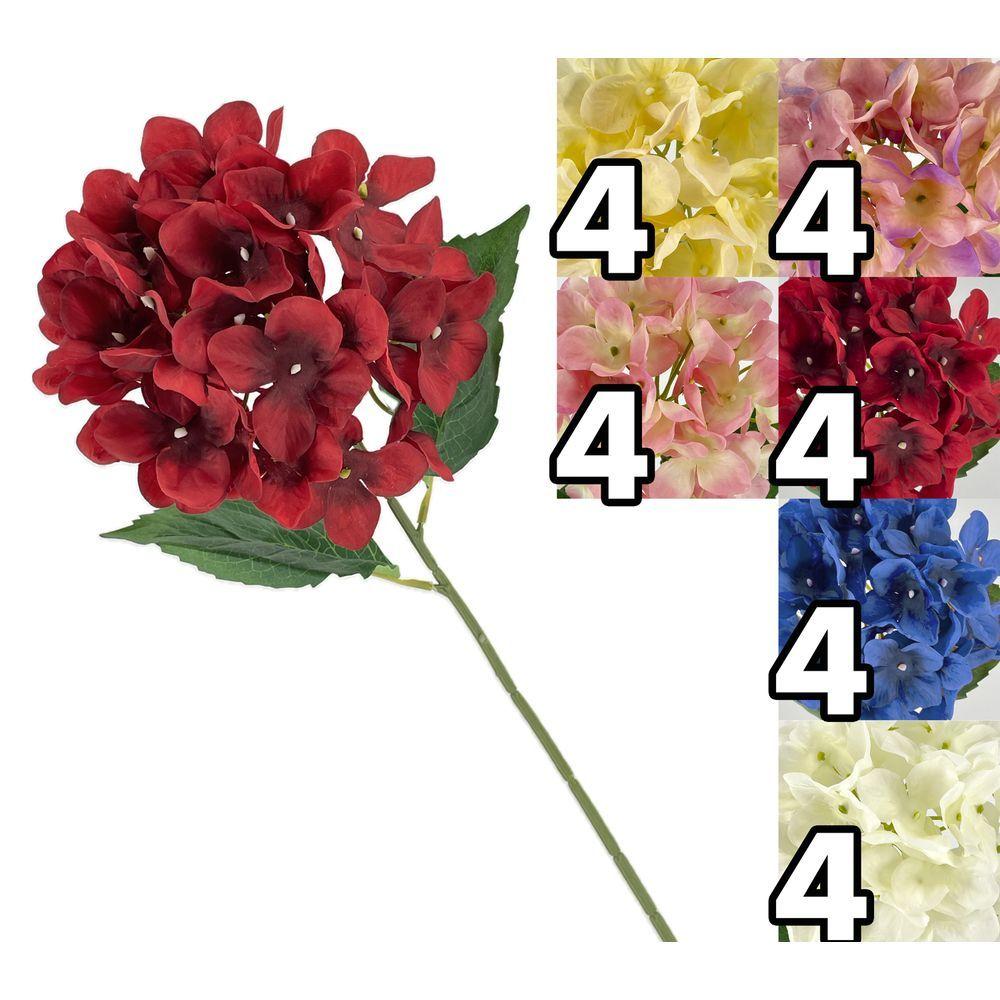 LIY 62694 Ortensia Singola Rich Colors 64Cm 6 Ass.