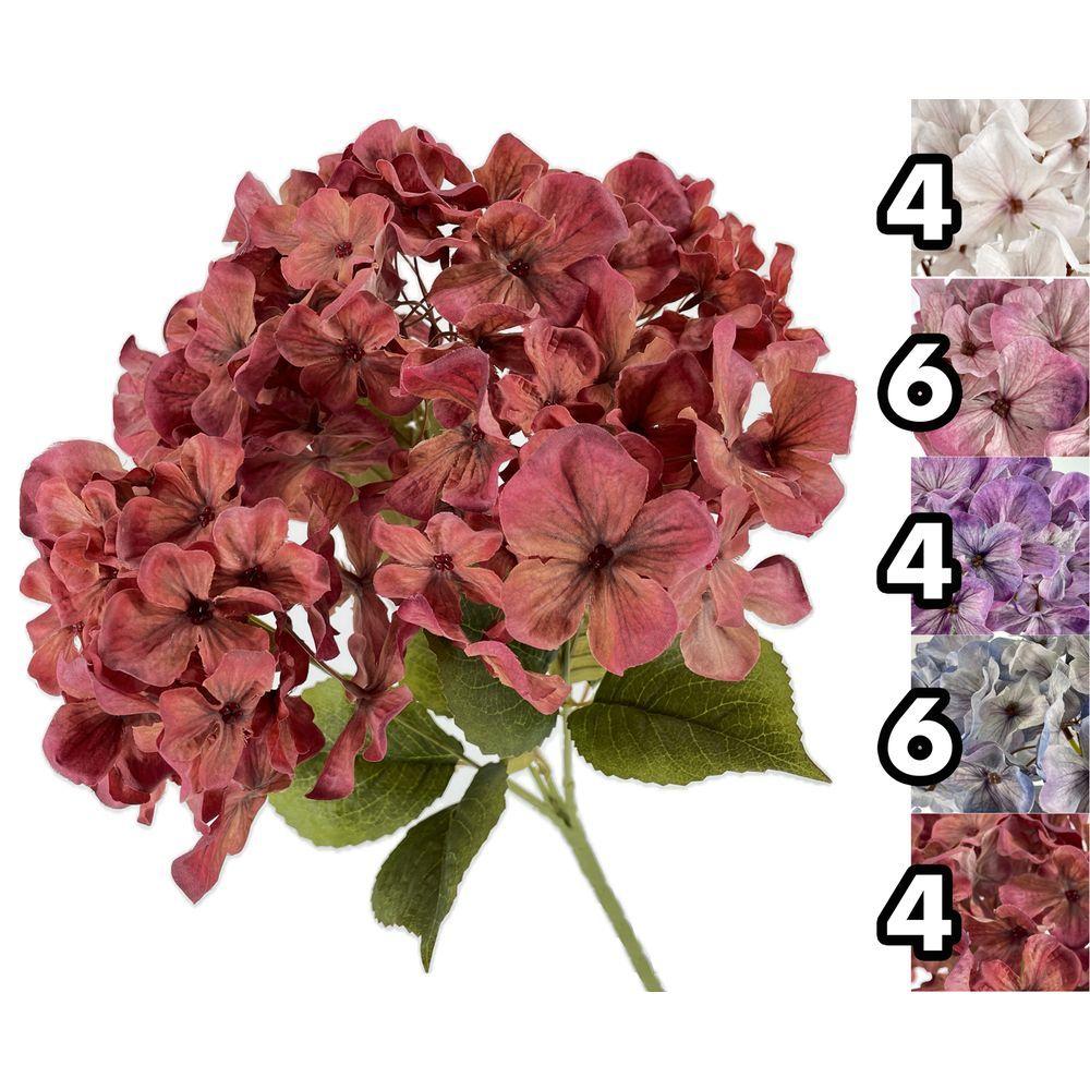 LUS 62093 Mazzetto Ortensie 48Cm 5 Ass.