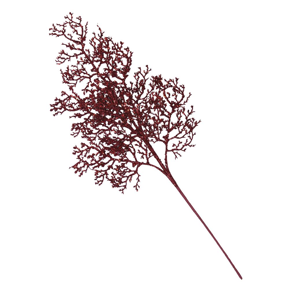 Luv 51906 Stelo Corallo Burgundy 80Cm - Rosso - Fiori (Natale) | Mikasa