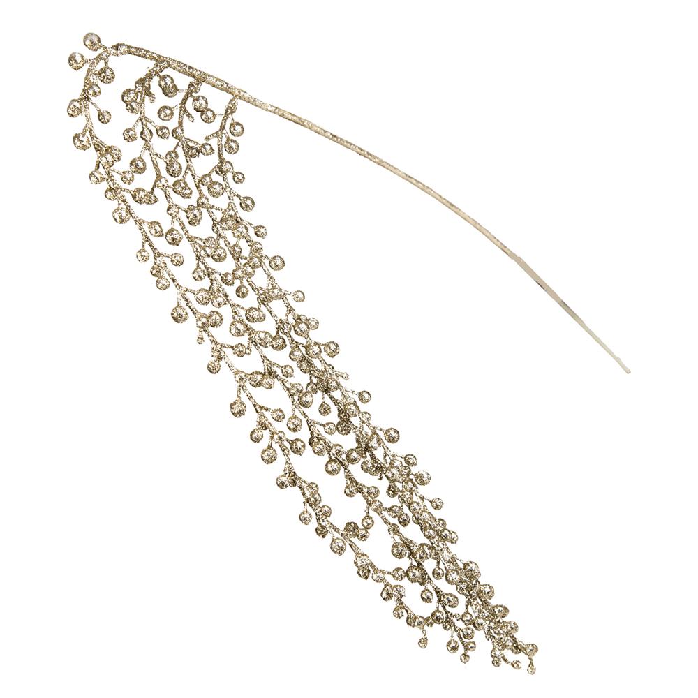 Luv 57565 Stelo Pendente Mini Bacche Champagne 90Cm