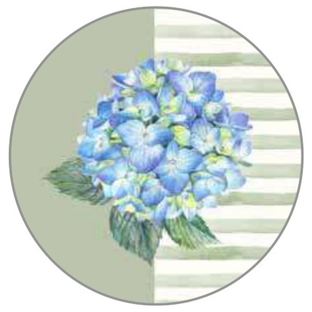 Sottopiatto Rivestito Incantesimo Set 2 Pz D.36 Azzurro 06