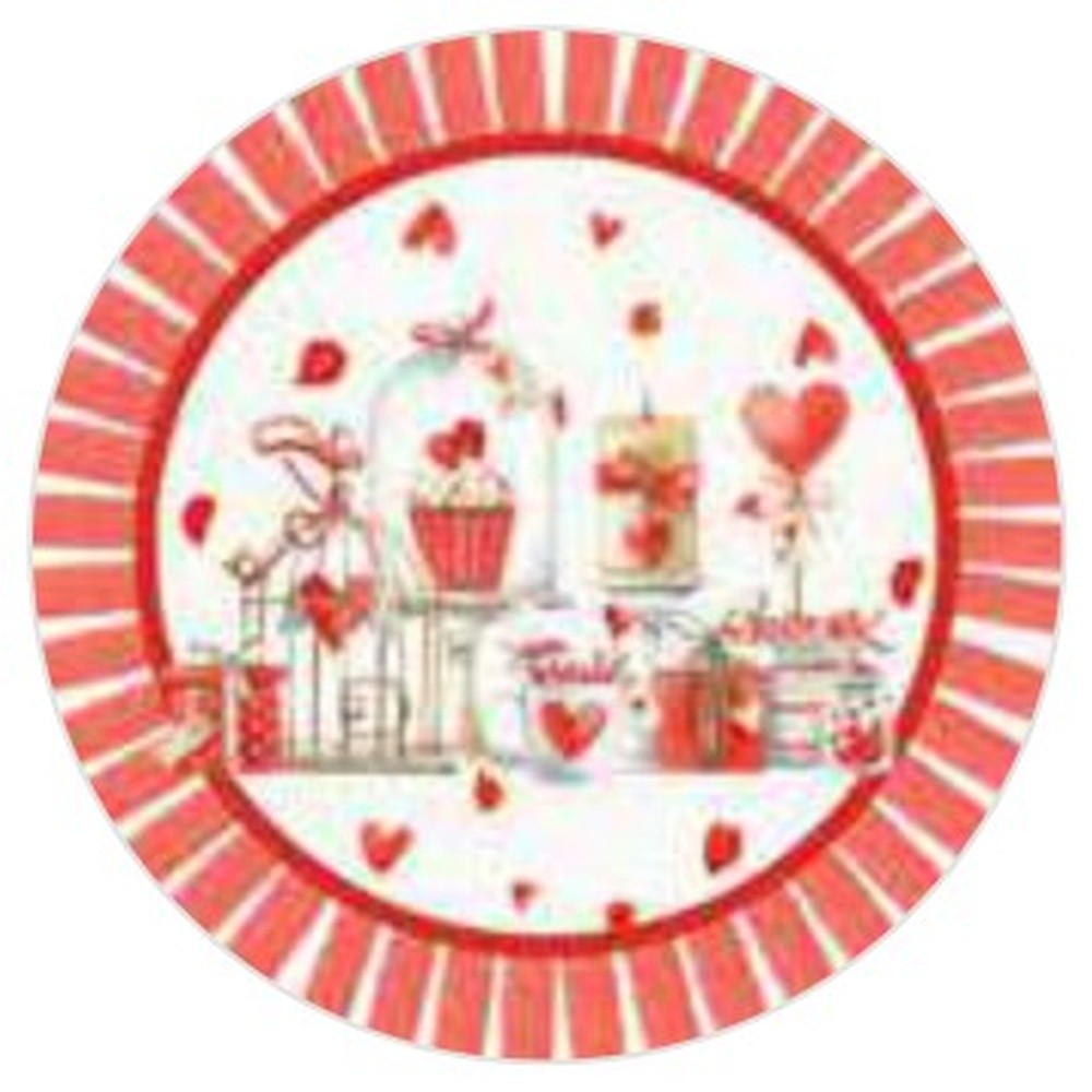 Sottopiatto Rivestito Secret Love Set 2 Pz D.36 Var.01 01