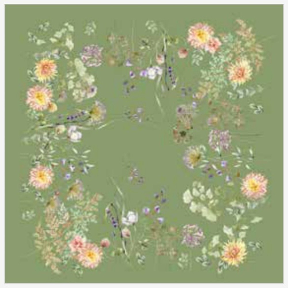 Centrotavola Achillea Cm.95X95 Verde 09 - Verde - Centrini | Mikasa