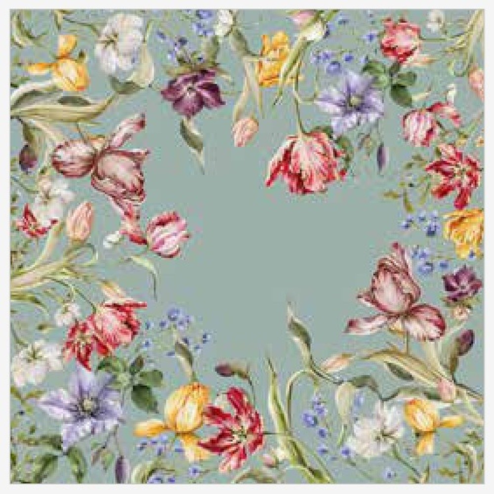 Centrotavola Tulip Cm.95X95 Azzurro 06 - Blu - Centrini | Mikasa
