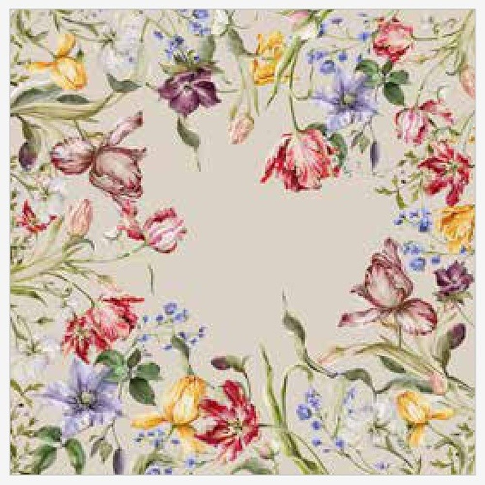 Centrotavola Tulip Cm.95X95 Sabbia 100 - Centrini | Mikasa