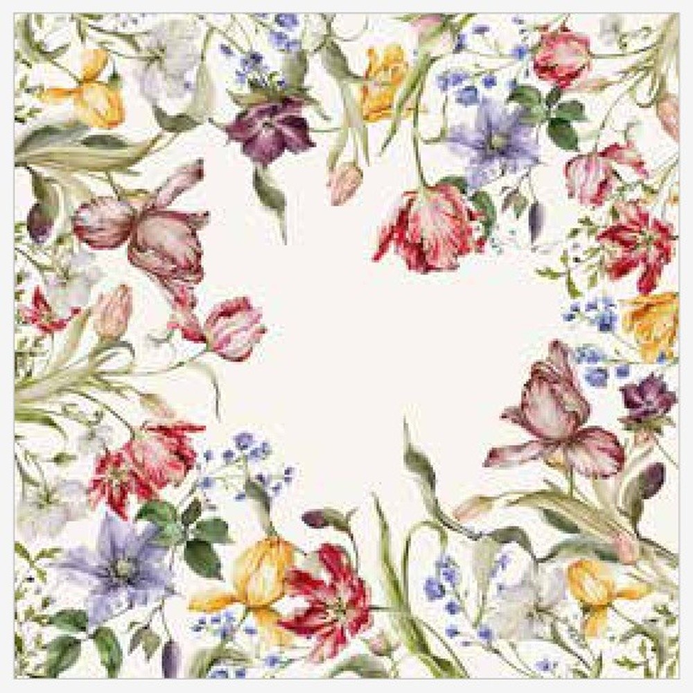Centrotavola Tulip Cm.95X95 Avorio 80 - Avorio - Centrini | Mikasa
