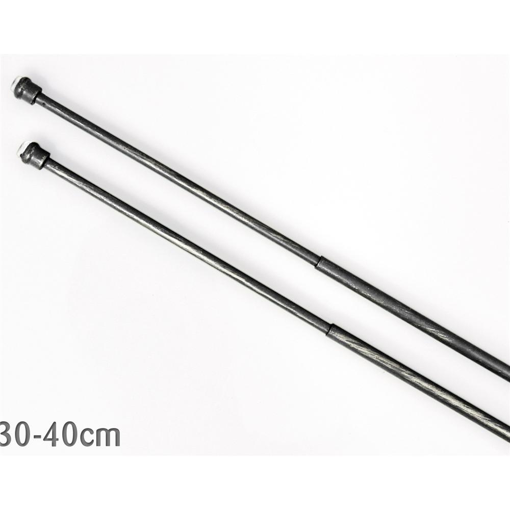 Mat/Han 22085 Astina A Press.30-40Cm12/24 - Metallo Assortito - Aste Tende | Mikasa