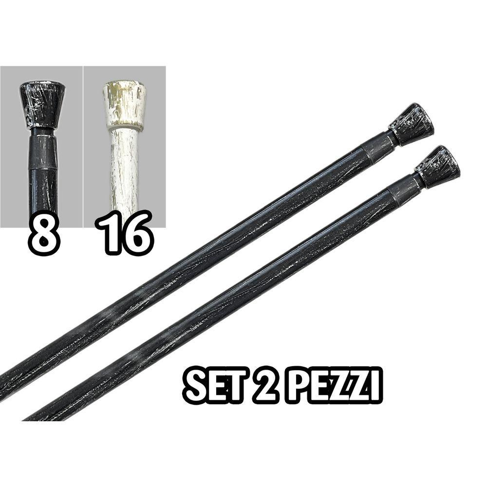 Mat 60904 S/2 Astine Per Tende Jolly 60*80Cm 2 Ass. - Metallo Assortito - Aste Tende | Mikasa