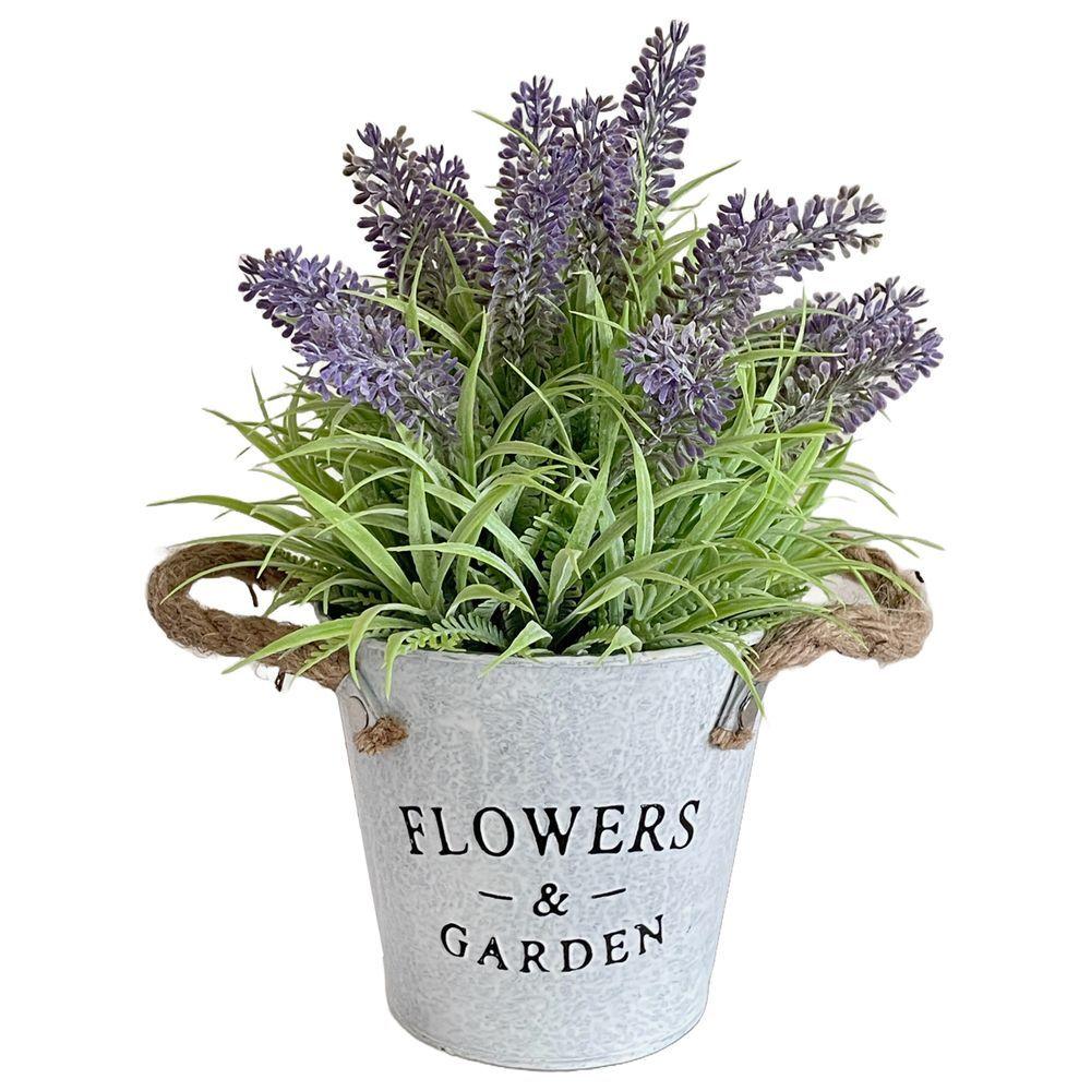 MEI 62076 Lavanda In Vaso Latta 29Cm
