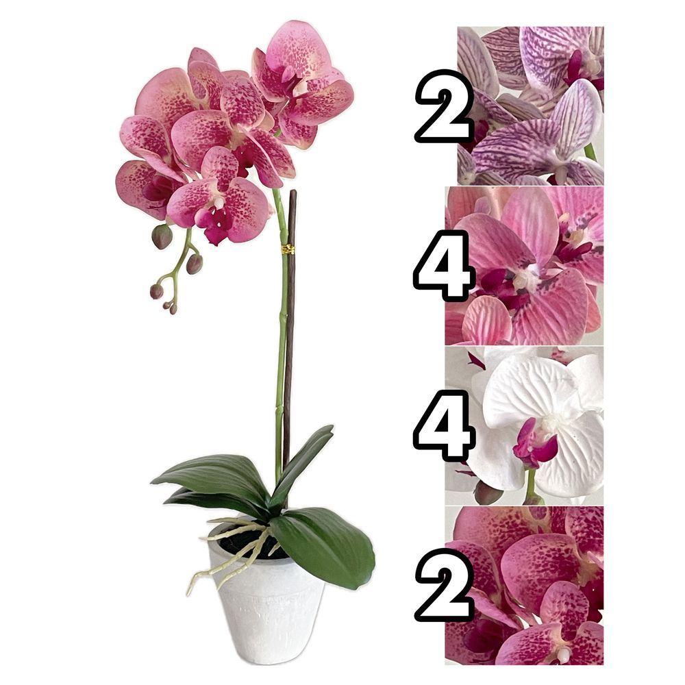 MEI 62078 Orchidea Real Touch  48Cm 4 Ass.