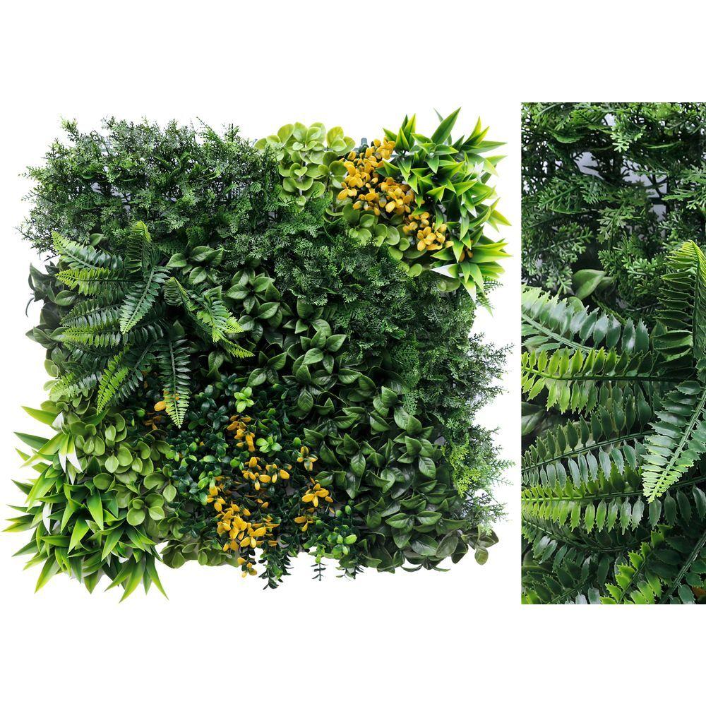 MET 62483 Pannello Siepe Artificiale Tropical Jungle 50*50Cm