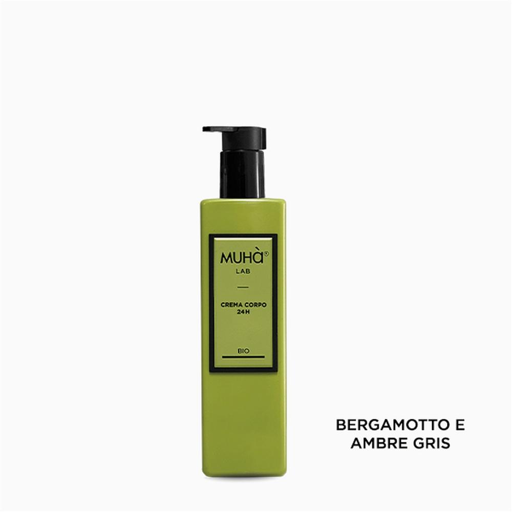 Ml003 Crema Corpo Bio 24H 230Ml Bergamotto E Ambre Gris