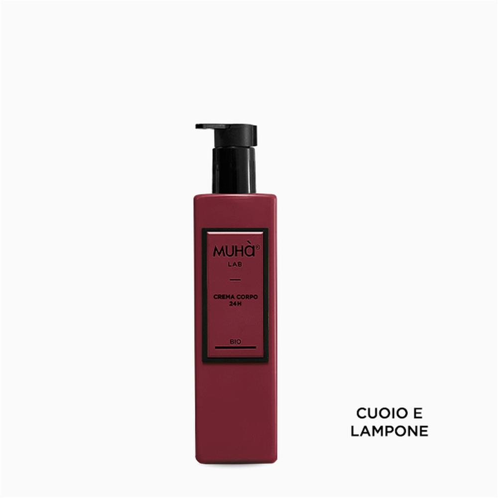 Ml004 Crema Corpo Bio 24H 230Ml Cuoio E Lampone - Crema - Profumatori D'Ambiente | Mikasa