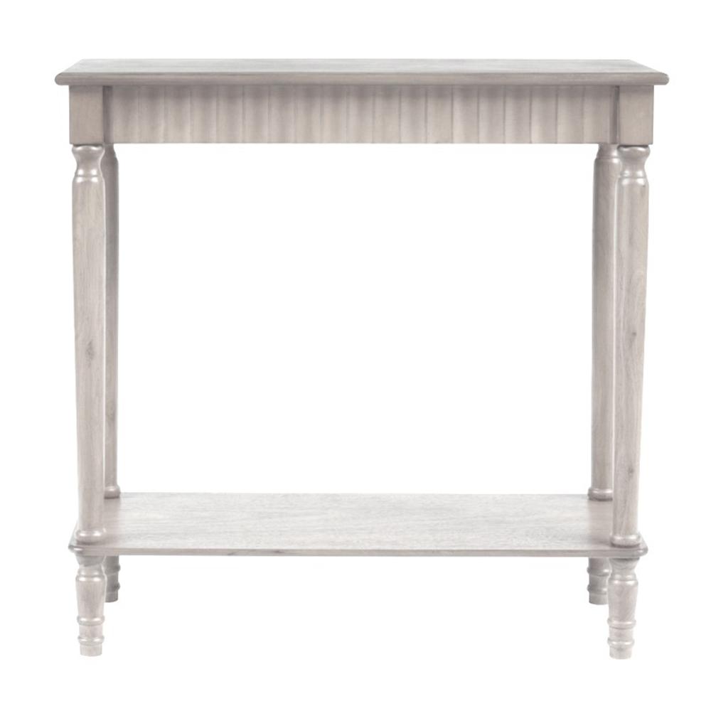 Mob 59847 Tavolo Coloniale Rett. Bianco 71*30*71Cm - Bianco - Tavoli | Mikasa