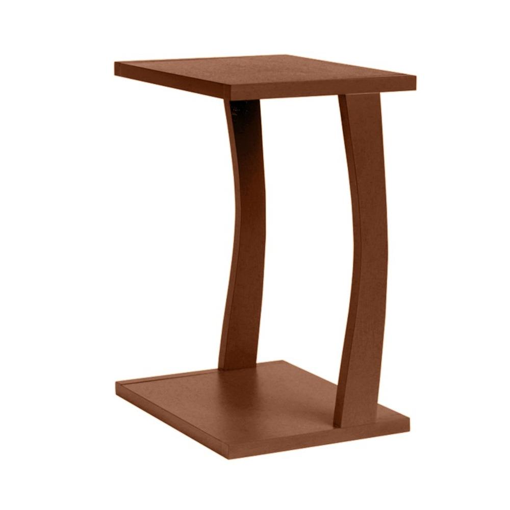 Mob 59852 Tavolino Da Divano Col. Noce 45*35*61Cm - Legno Marrone - Tavolini | Mikasa