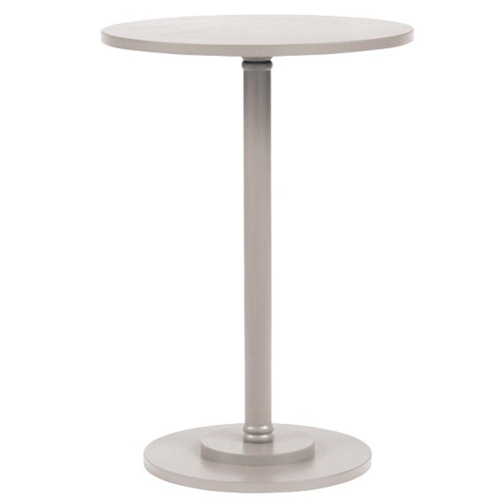Mob 59855 Tavolino Tondo Bianco 43*43*61Cm - Bianco - Tavolini | Mikasa