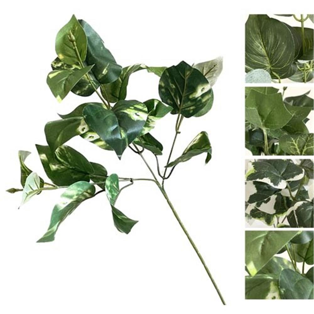 Nic 59464 Stelo Green Leaves 58Cm 4 Ass.