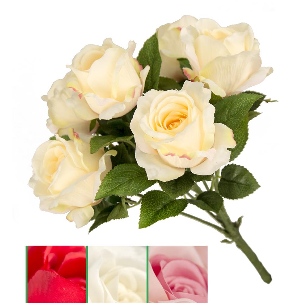 Nin 38582 Bush 6 Rose 4Ass.         6/24