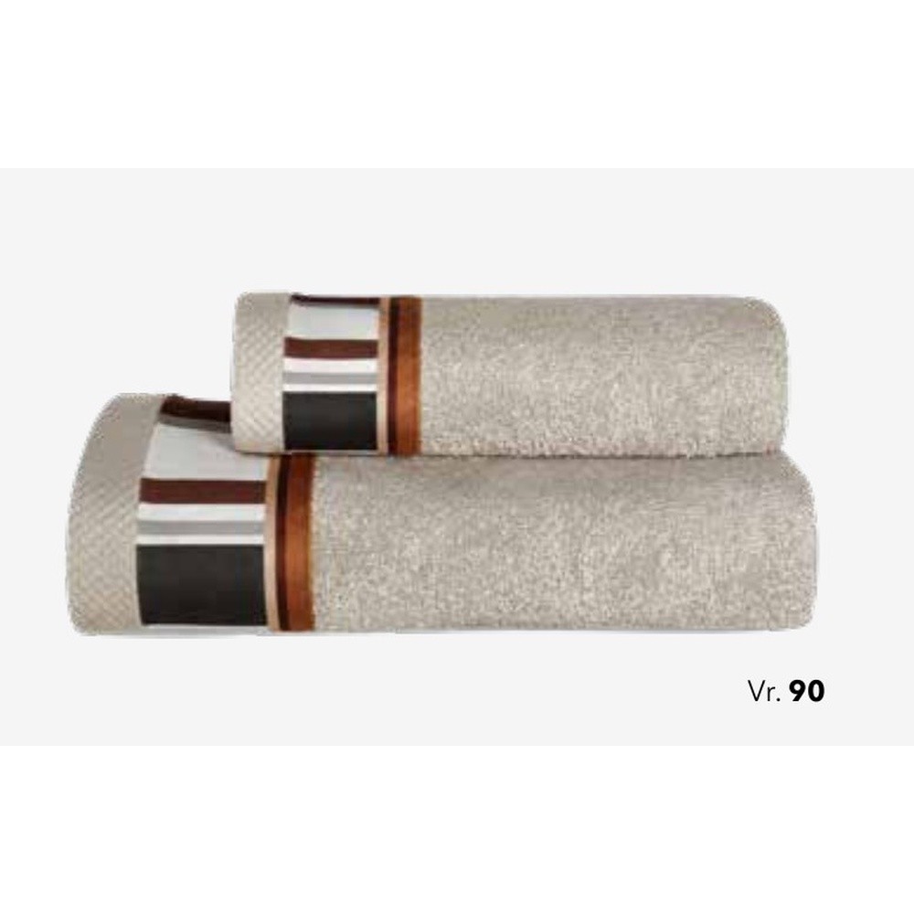 Spugna Liner Coppia Cm.40X60 + 60X100 Gr.550 Cotto 90 - Cotone - Asciugamani | Mikasa