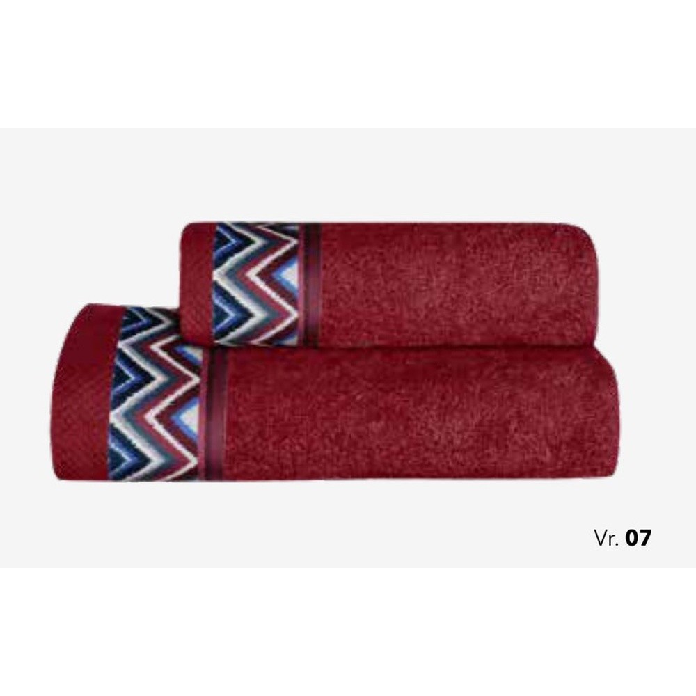 Spugna Ziggy Coppia Cm.40X60 + 60X100 Gr.550 Bordeaux 07