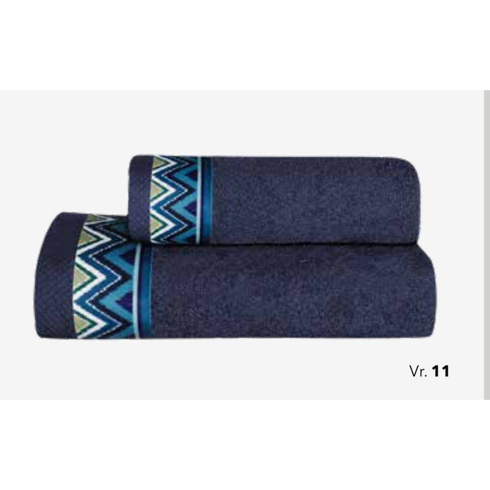 Spugna Ziggy Coppia Cm.40X60 + 60X100 Gr.550 Blu 11