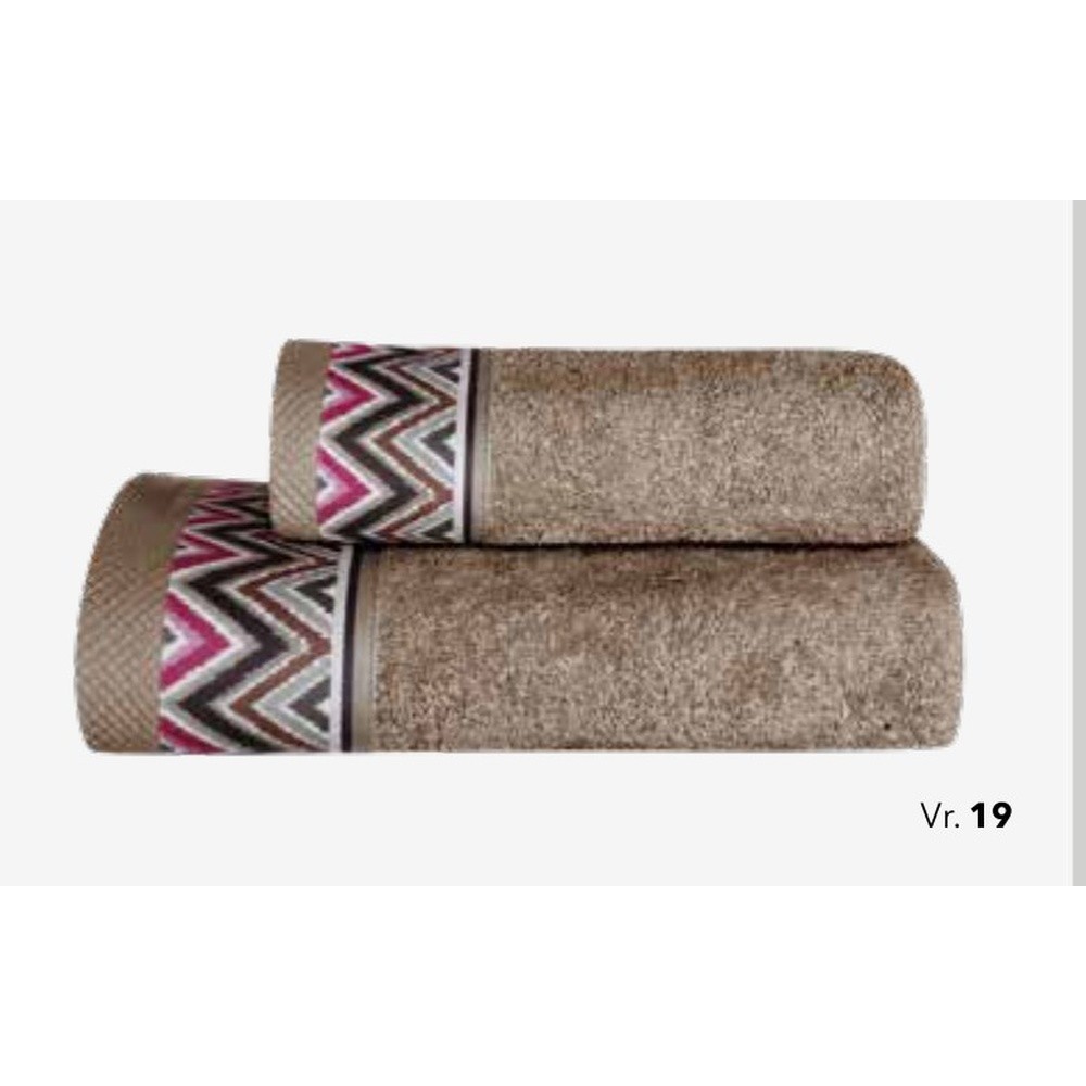 Spugna Ziggy Coppia Cm.40X60 + 60X100 Gr.550 Marrone 19