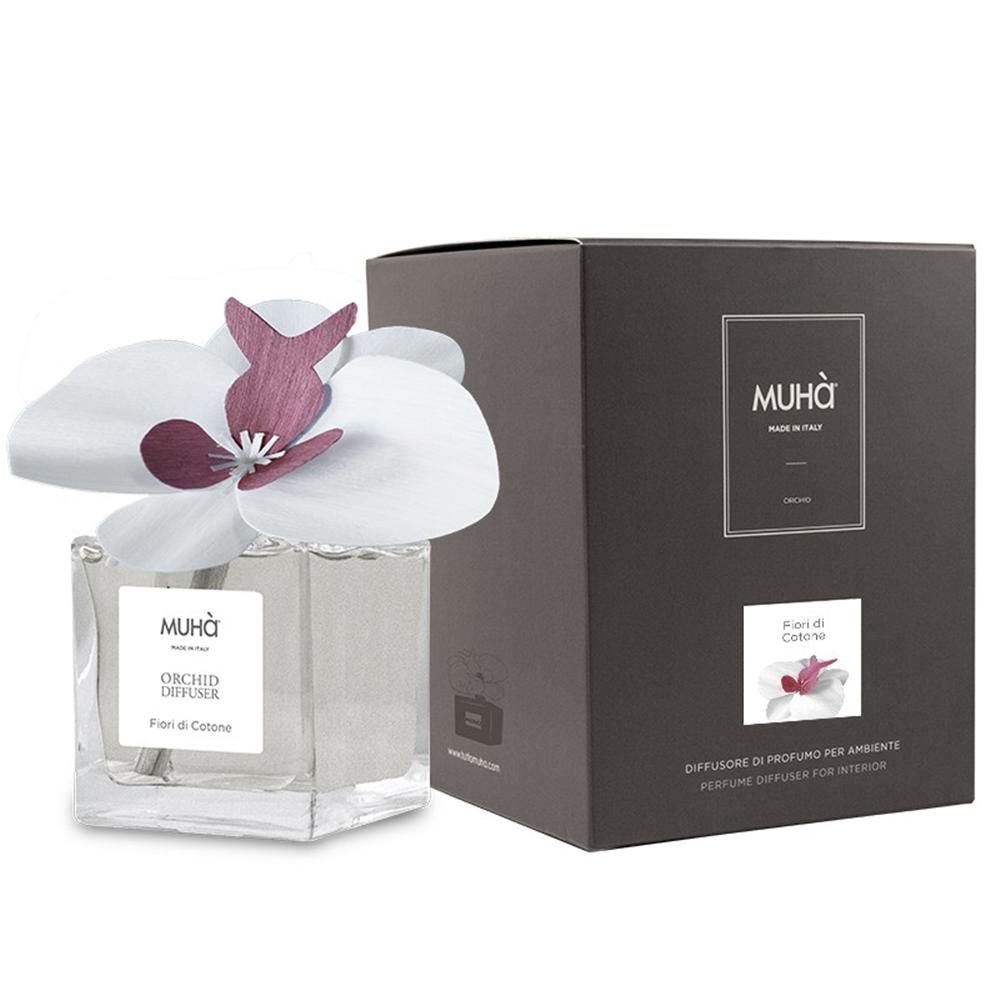 Or01 Orchidea 100Ml Bianca Fiori Di Cotone