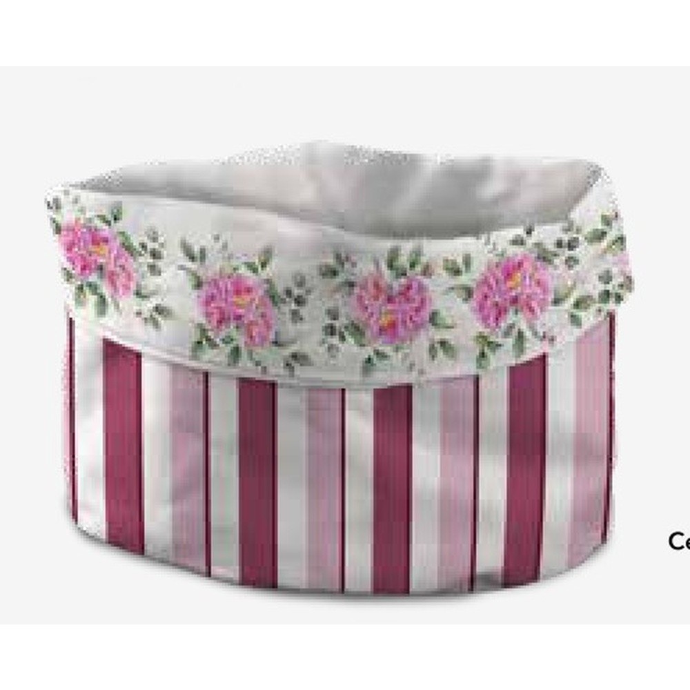 Cestino Portatutto Peony Rosa 05