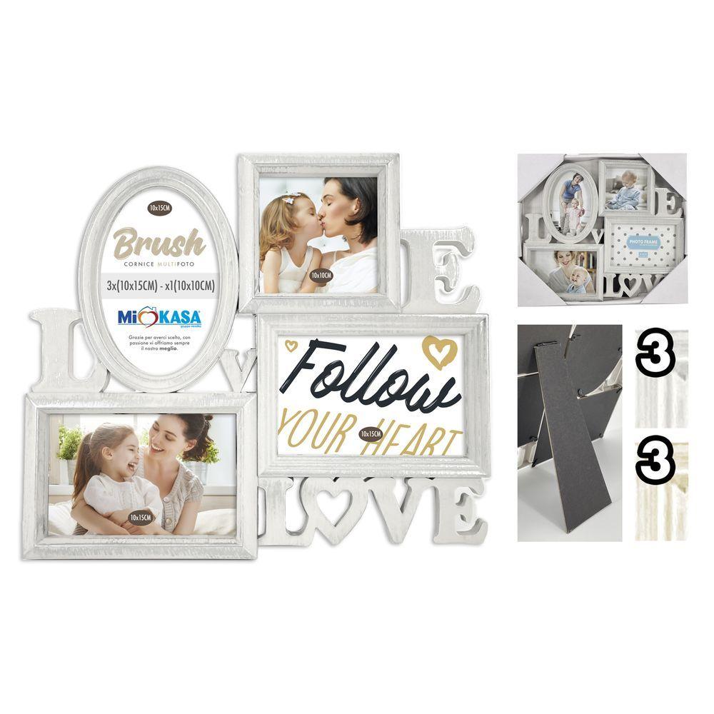 Pp 61979 Cornice Brush Love 4 Foto 3 10X15 / 1 10X10Cm 2 Ass.