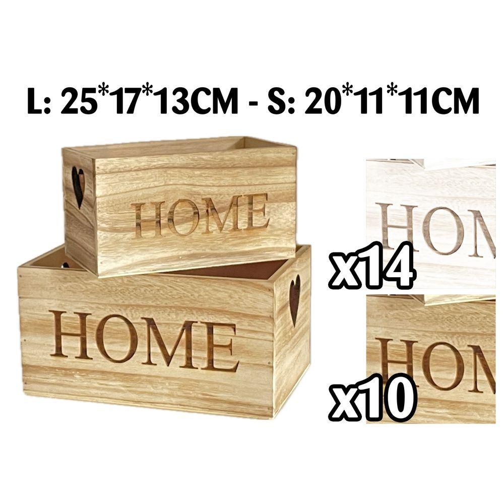 Qib 60658 Cassetta Home Ranch  L 25*17*13Cm