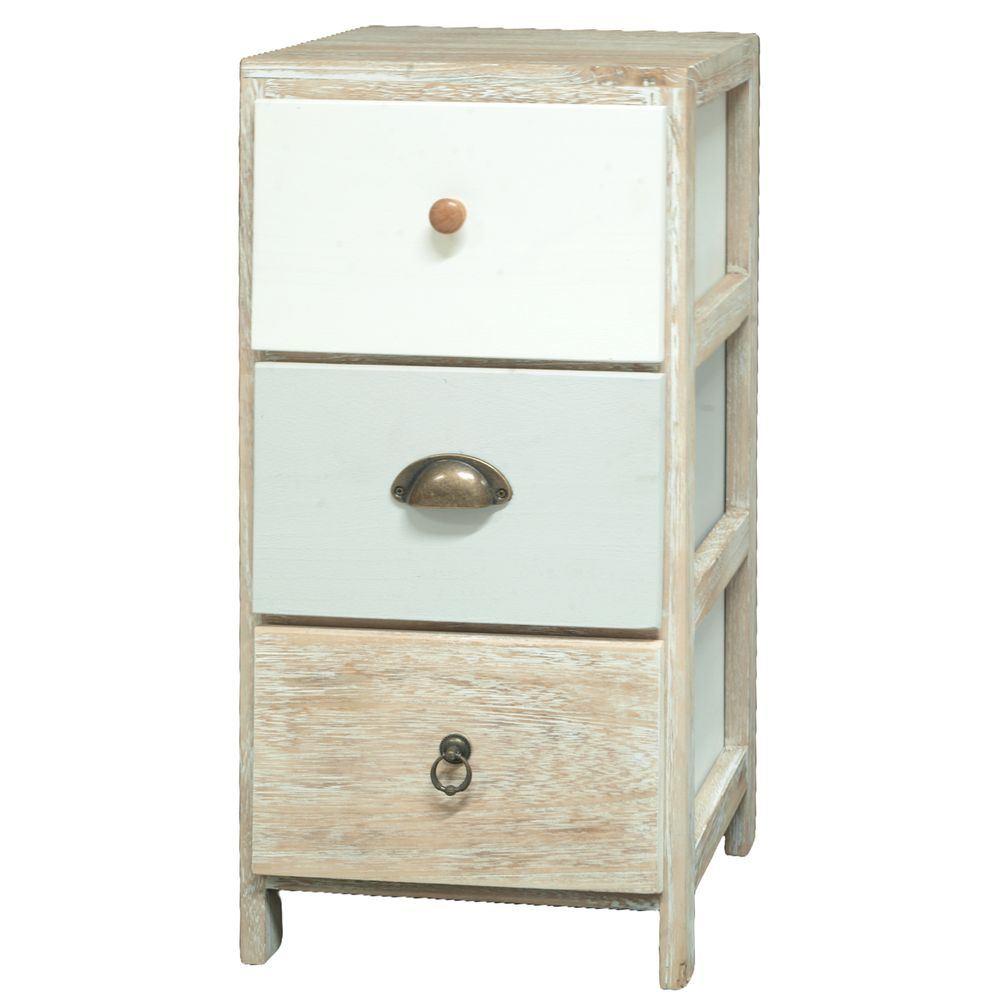 QIB 62441 Colonnina Tricolor 3 Cassetti 30*24*61Cm