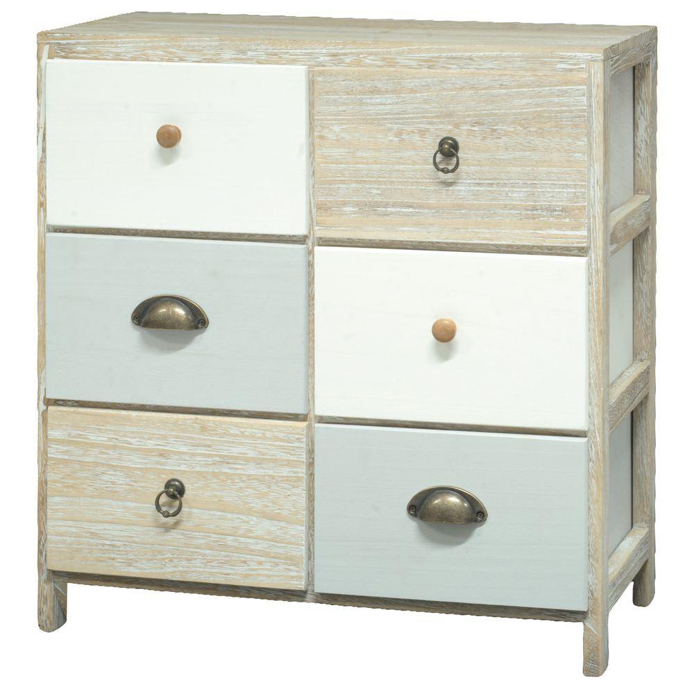 QIB 62444 Colonnina Tricolor Doppia 3 Cass. 58*24*61Cm
