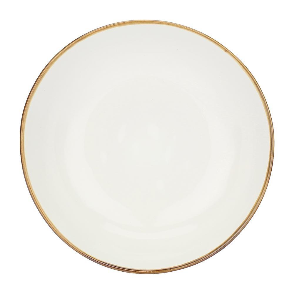 Concerto Avorio Piatto Fondo 21Cm - Ceramica Avorio - Piatti | Mikasa