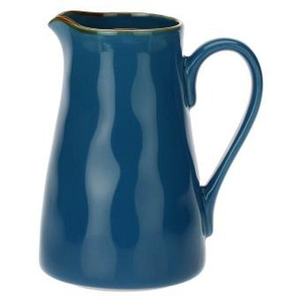 Concerto Blu Avio Blu Avio Brocca 600Cc - Ceramica Blu - Brocche, Bottiglie & Caraffe | Mikasa