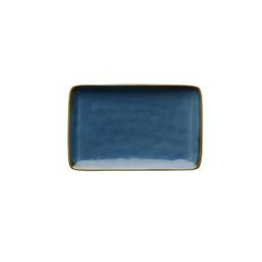 Concerto Blu Avio Blu Avio Vass Rett 20X13 - Ceramica Blu - Vassoi | Mikasa